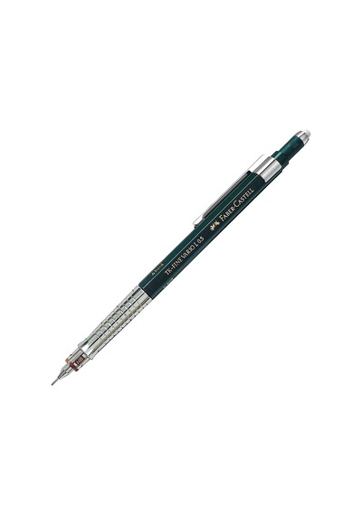 Vario Lüx Versatil Kalem, 0.5 Mm Uç, Sertlik Ayarlı Metal Uç, Silgili, Ergonomik Tutuş, Yeşil Siyah