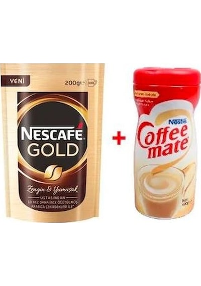 Nescafe Gold 200 G + Nestle Coffee Mate 400 G