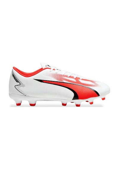 Puma Ultra Play Fg/ag Erkek Krampon 10742301 Profesyonel Futbol Ayakkabısı Beyaz - Kırmızı