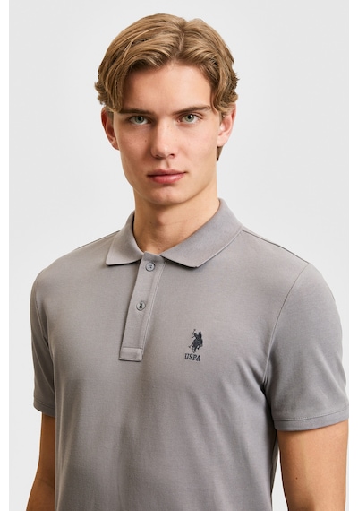 U.S. Polo Assn. U.s. Polo Assn. Erkek Gri Tişört Basic 50322304-vr024