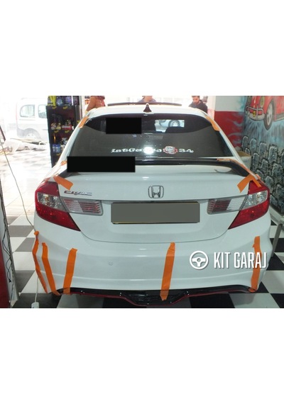 Honda Civic Custom Arka Ek Plastik Boyasız