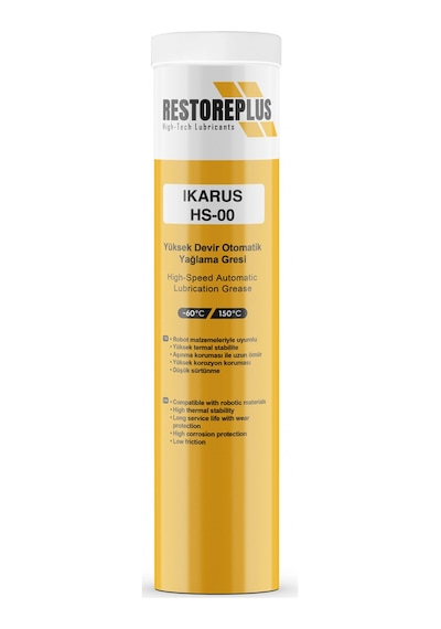 Restoreplus Ikarus Hs-00 Yüksek Devir Otomatik Yağlama Gesi 400 G