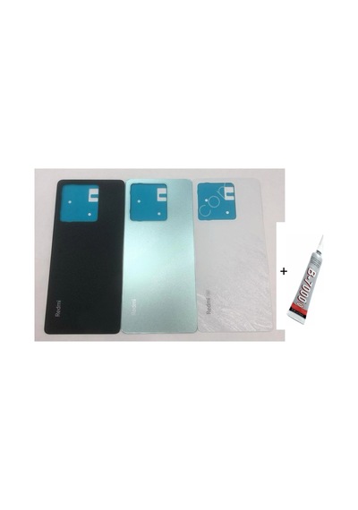 Redmi Note 13 5g Uyumlu Arka Batarya Pil Kapağı Mor B700 Çok Renkli