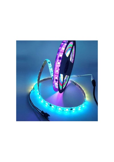 1 Adet Cata Ct 4558 Rgb Şerit Led Kumandalı Trafolu Set 220v Çok Renkli