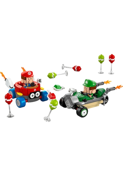 LEGO® Super Mario™: Mario Kart™ – Baby Mario ile Baby Luigi 72034 - 8 Yaş ve Üzeri Çocuklar için Koleksiyonluk Oyuncak Yapım Seti (321P) LEGO® Super Mario™: Mario Kart™ – Baby Mario ile Baby Luigi 72034 - 8 Yaş ve Üzeri Çocuklar için Koleksiyonluk Oyuncak Yapım Seti (321P)