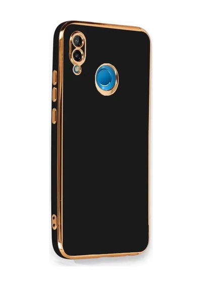 Newface Huawei P20 Lite Kılıf Volet Silikon - Siyah