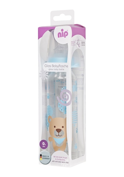 Nip 250 ML Antikolik Cam Biberon Erkek