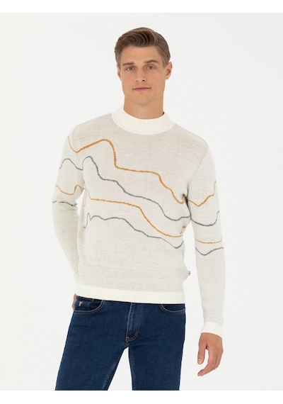 Cacharel Erkek Camel Kazak /triko 50272281-vr015 Kahverengi