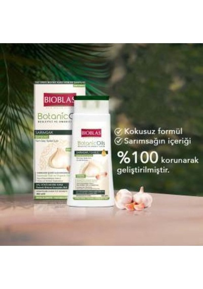 Bioblas Botanic Oils Sarımsak Şampuanı 360 Ml Tüm Saçlar