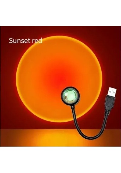 Zensaas41 Taşınabilir Usb Sunset Gün Batımı Ambiyans Işığı Lamba Zensaa56