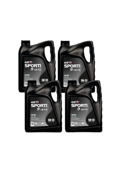 Elf Sporti 9 5W-30 Acea C2/C3 Dpf Tam Sentetik Motor Yağı 4 x 5 L