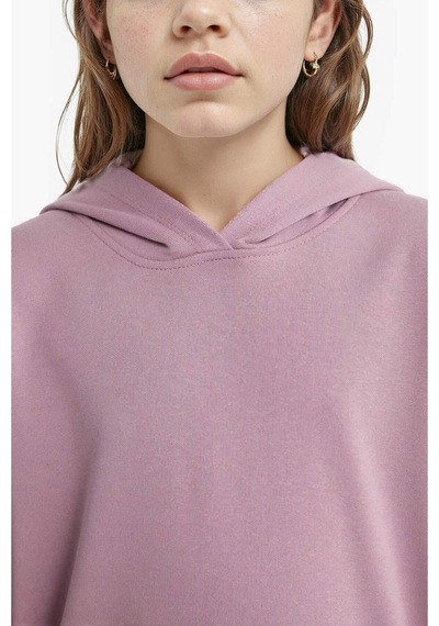 Defacto Kız Çocuk Relax Fit Kapüşonlu Basic Düz Sweatshirt F0008a825aubr347 Bordo Defacto Kız Çocuk Relax Fit Kapüşonlu Basic Düz Sweatshirt F0008a825aubr347 Bordo