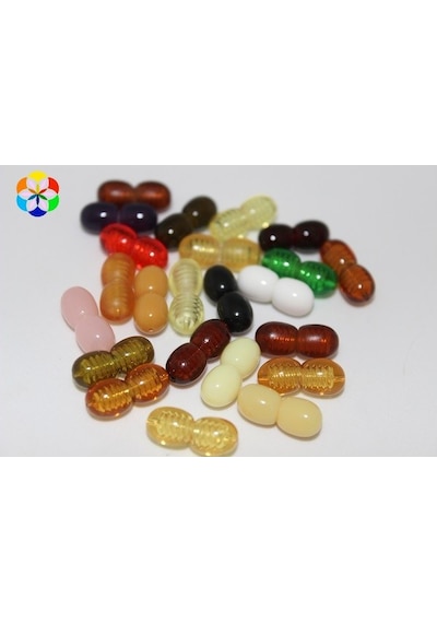 Kehribar Klips, Vidalı Klips Seti 23 Değişik Renk Ytm-14125 Mavi