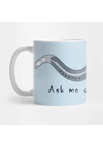 Ask Me About Worms Kupa Bardak Çok Renkli