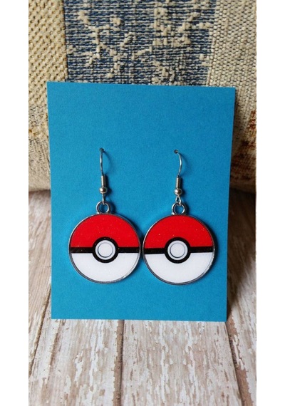 Herşey Nota Pokemon Küpe Çok Renkli