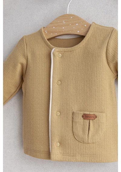 Melonika Little Bear 5'li Zıbın Set 5445 Hardal Çok Renkli