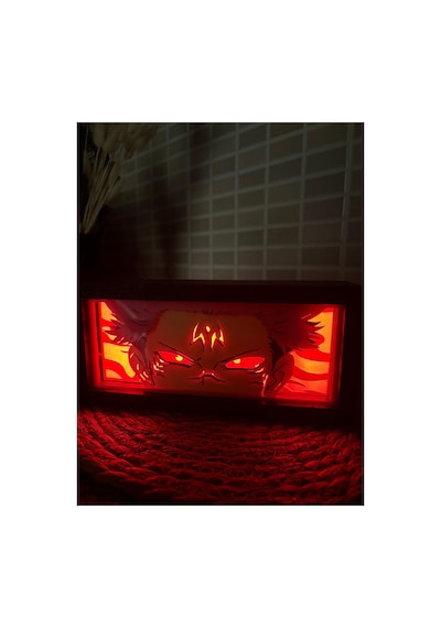 Ryomen Sukuna - Işık Kutusu, Gölge Kutusu, Anime, Gece Lambası, Light Box