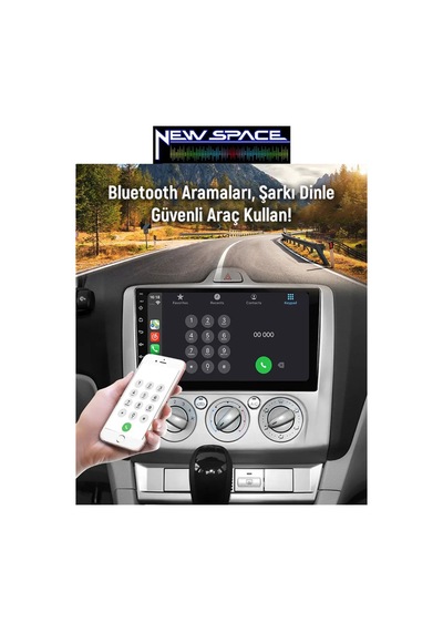 Ford Focus 2 Anolog 4gb Ram 64gb Rom 8 Çekirdek Carplay Multimedya