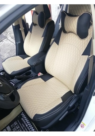 Toyota Corolla Uyumlu Araca Özel Deri Oto Koltuk Kılıfı (447345977)