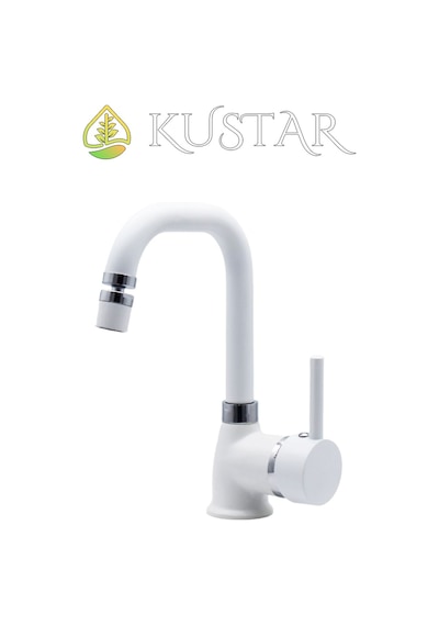 Kustar Varna Banyo Lavabo Bataryası Beyaz