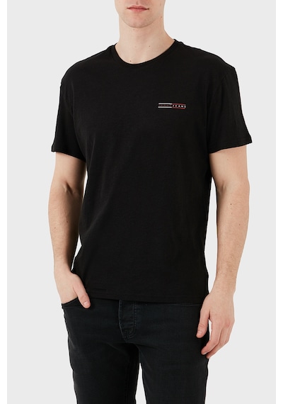 Tommy Jeans Erkek T Shirt Dm0dm21303 Bds Siyah Siyah