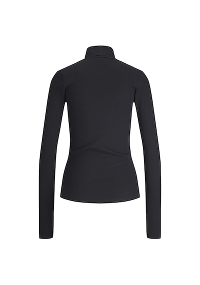 Kadin Balikçi Yaka Tisört - Fan - 12214690 Black