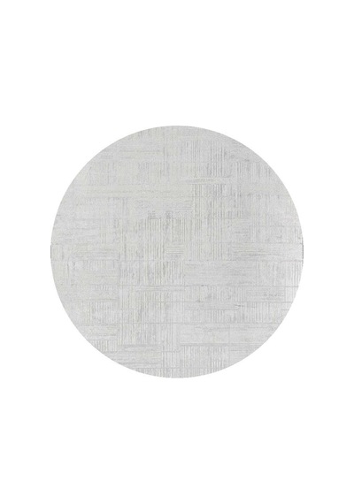Etro Dekoratif Modern Akrilik Makine Yuvarlak Halı Et09 Kemik