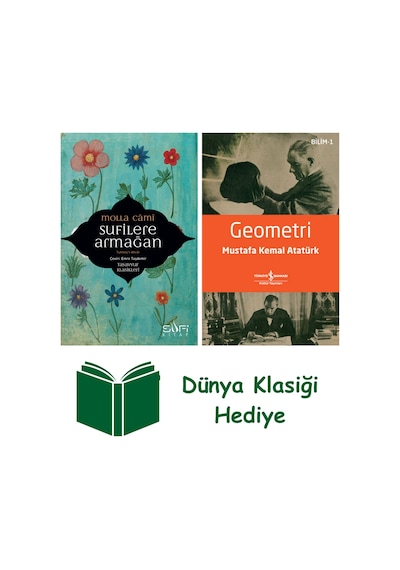 Sufilere Armağan + Geometri + Dünya Klasiği Hediye