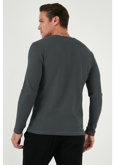 Buratti Erkek Sweat 5905070 Antrasit Antrasit