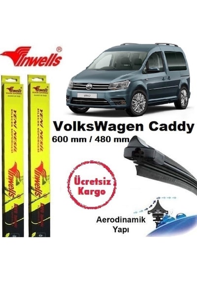 Wolkswagen Caddy İnwells Muz Silecek Takımı 2007-2017 Koku