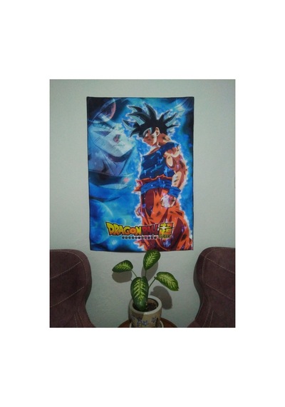 Dragon Ball Desenli Tasarım Duvar Halısı