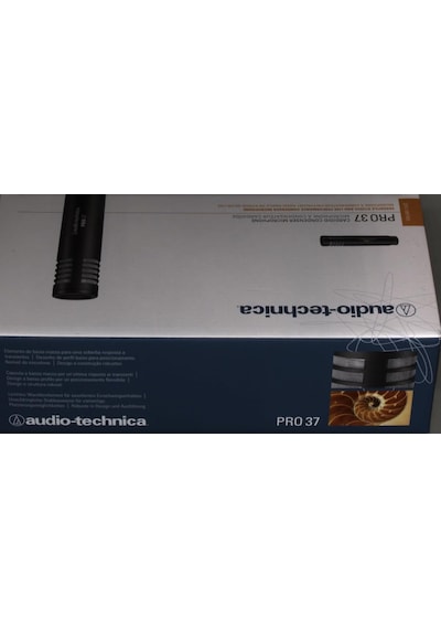 Audio-technica Pro37 Küçük Diyafram Kardioid Enstrüman Mikrofonu,