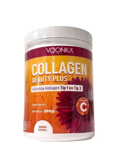 Voonka Collagen Beauty Plus Powder 300 Gr - Ananas