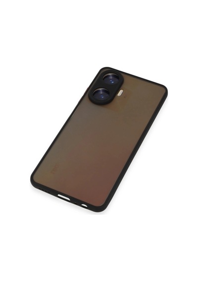 Realme C55 Kılıf Montreal Silikon Kapak - Siyah