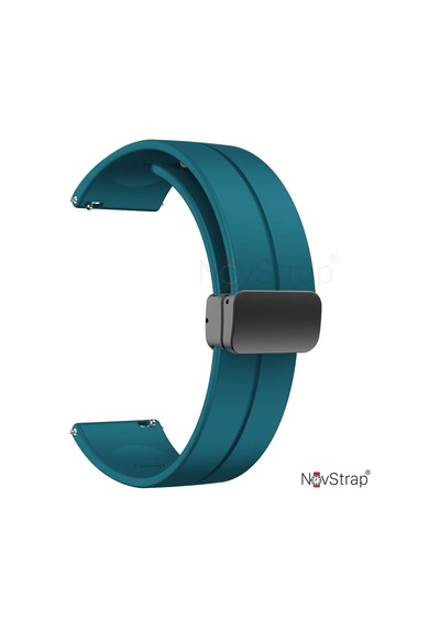 Novstrap Huawei Watch Gt4-Gt3-Gt3 Pro-Gt3 Se Elite-Gt2-Gt2e 46mm Uyumlu 22mm Silikon Magnet Kordon