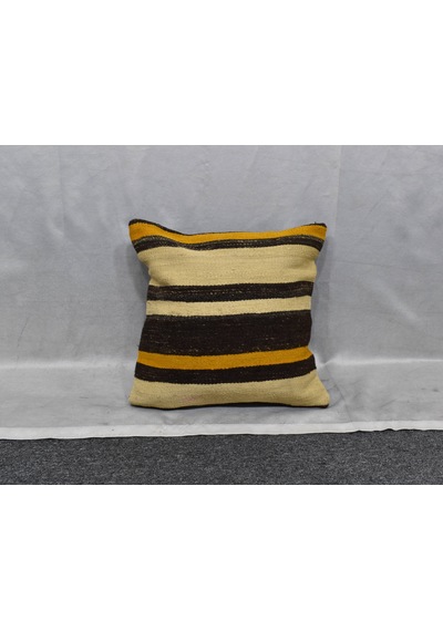 Zehra Abla Halı Yeni El Dokuma Dekoratif Kilim Kırlent Yastık Kılıfı 6027