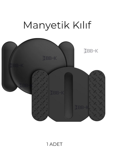 Apple Uyumlu AirTag Manyetik Kılıf Tekli Paket
