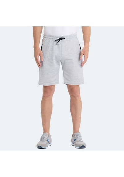 Slazenger KANANI I Erkek Cepli Gri Şort