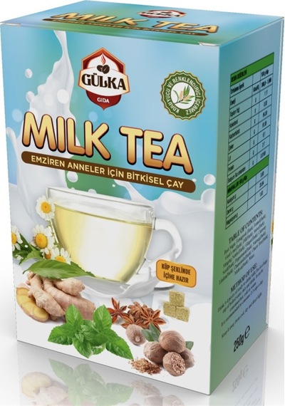 Gülka Milk Tea Emziren Anneler İçin Bitkisel Küp Çay 250 G