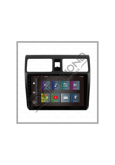 Özer Elektronik Suzukı Swıft 2005-2011 2 Gb Ram 32 Gb Hafıza Androıd Multımedıa Teyp 10 İnç