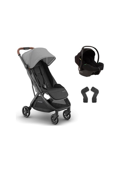 Uppababy Minu V3 Cosmo Travel Sistem Bebek Arabası Greyson - Black