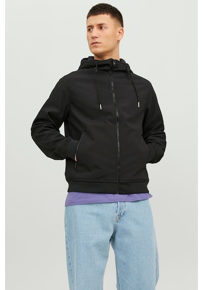 Jack & Jones Erkek Jjebasıc Suya Dayanıklı Softshell Ceket 12236300 Siyah Jack & Jones Erkek Jjebasıc Suya Dayanıklı Softshell Ceket 12236300 Siyah