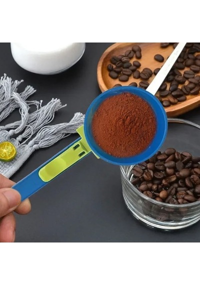 Sn-29959 Kaydırmalı Ayarlı 2in1 Mutfak Ölçü Kaşığı Renkli