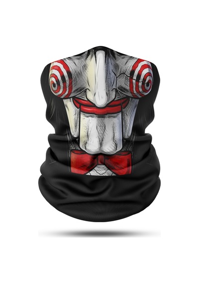 Dair Testere Maske Desenli Motosiklet Bandana Boyunluk Outdoor Balakla