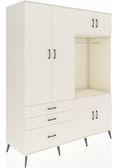 Kronos Gardrop 7 Raflı 3 Çekmeceli Tek Askılı 176x59x221 Aytaşı-aytaşı Aytaşı Kronos Gardrop 7 Raflı 3 Çekmeceli Tek Askılı 176x59x221 Aytaşı-aytaşı Aytaşı