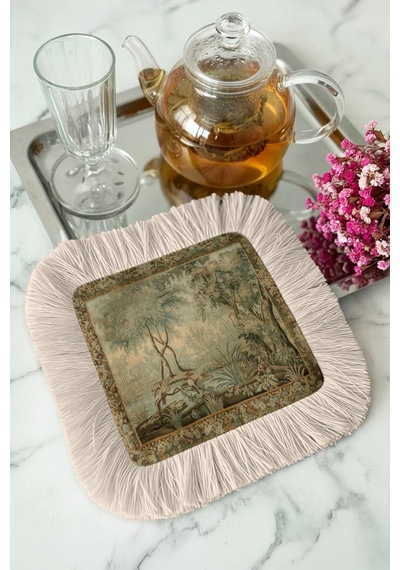 Avangart Elegan Saçaklı Sunum Peçetesi-sanatsal Doğa Klasik Vintage Yeşil Bej Bardak Altlığı Mendil Yağmur Gül Pembesi Avangart Elegan Saçaklı Sunum Peçetesi-sanatsal Doğa Klasik Vintage Yeşil Bej Bardak Altlığı Mendil Yağmur Gül Pembesi