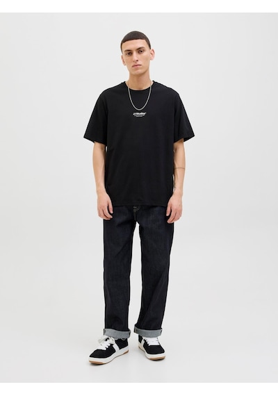 Jack & Jones Jjesoho Tee Ss Crew Neck Noos Erkek T-shirt-31721 Siyah