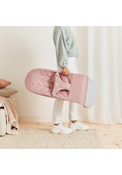 BabyBjörn Pastel Oyuncaklı Bliss Ana Kucağı Petal Woven Dusty Pink