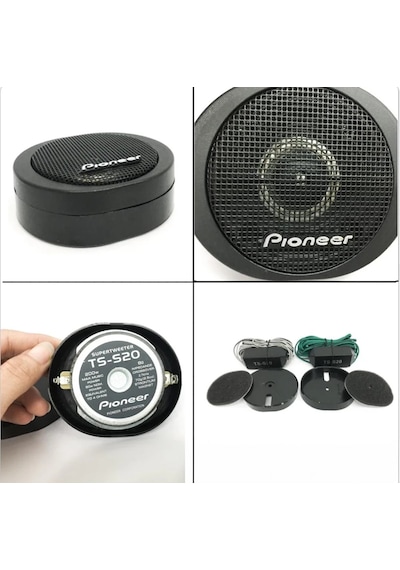 Pıoneer Ts-s20 -200 Watt Hard Dome Super Tweeter-tiz Hoparlör-2 Adettir
