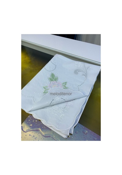 Hazır Dantel İşleme Görünümlü Düz Kendinden Çiçek Desenli Pvc Dikdörtgen Muşamba Masa Örtüsü 122 X 153 Cm Yeşil Hazır Dantel İşleme Görünümlü Düz Kendinden Çiçek Desenli Pvc Dikdörtgen Muşamba Masa Örtüsü 122 X 153 Cm Yeşil
